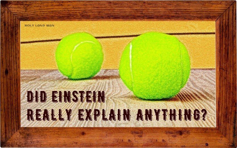 Did Einstein really explain something?