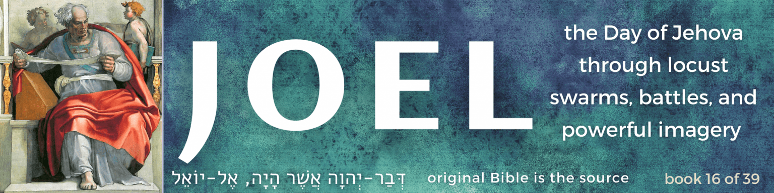 16 Joel book - original bible - banner