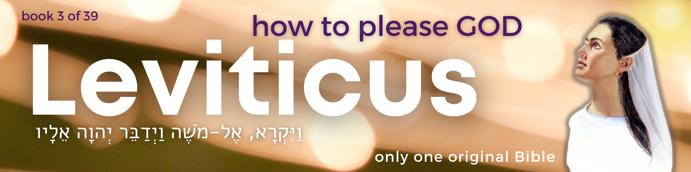 3 Leviticus book - original bible - banner