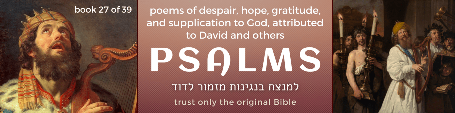 27 Psalms book original bible