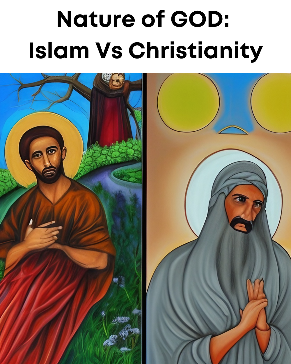 Nature of GOD: Islam Vs Christianity