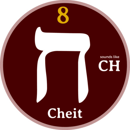 Cheit - Hebrew Letters