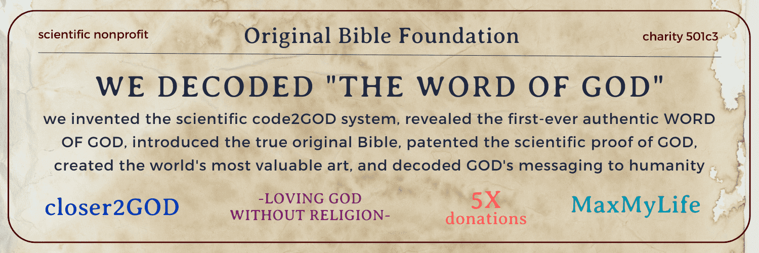 We Are Original Bible Foundation